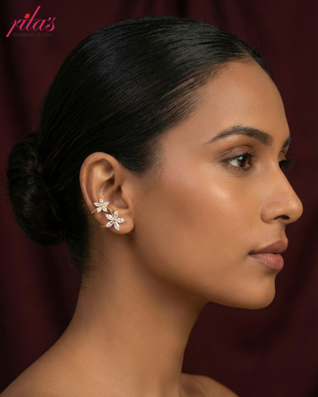 Minimal Flower Cluster Stud