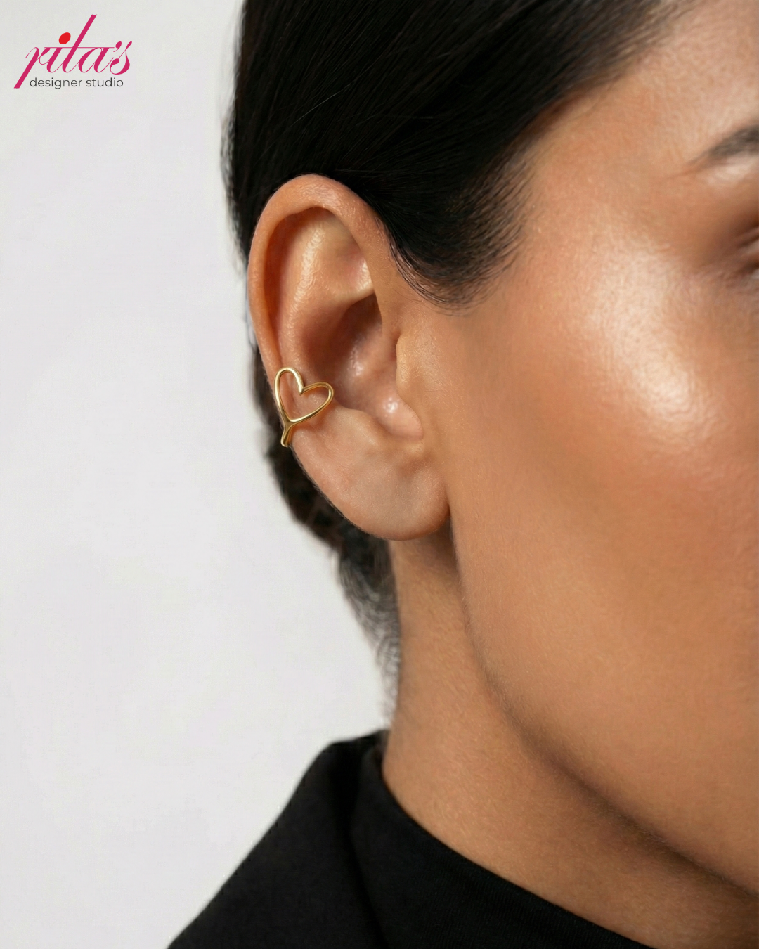 Minimal Gold Ear Cuff