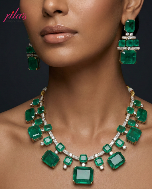 Emerald Layered Statement Full Set